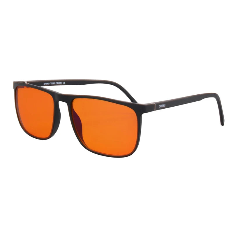 Red Lens Sleep Glasses — Full-Spectrum Blue & Green Light Blocking
