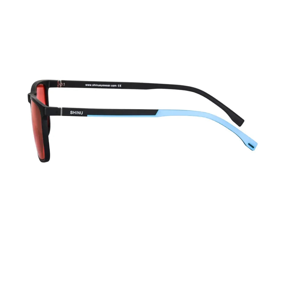 Red Lens Sleep Glasses — Full-Spectrum Blue & Green Light Blocking