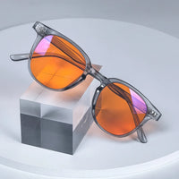 Deep Red Sleep Glasses – Red, Orange & Clear Light Blocking for Sleep & Screens