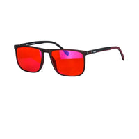 Red Lens Sleep Glasses — Full-Spectrum Blue & Green Light Blocking
