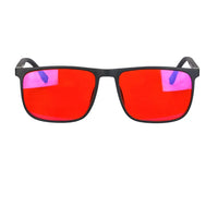 Red Lens Sleep Glasses — Full-Spectrum Blue & Green Light Blocking